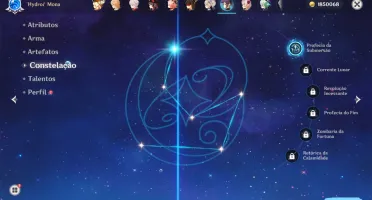 Genshin impact - ⭐9 peronagens 5 estrelas + 3 armas⭐