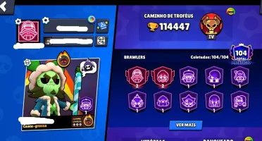 Conta Brawl Stars Totalmente FULL