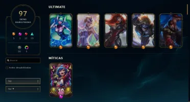 Conta league of legends