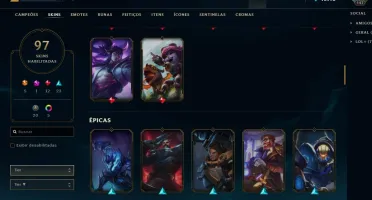 Conta league of legends