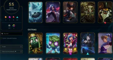 CONTA MAIN YASUO 55 SKIN BARATA