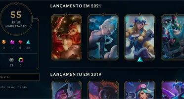 CONTA MAIN YASUO 55 SKIN BARATA