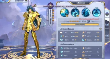 Cc Saint Seiya Novo Serv A141 Muitas Invocações