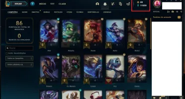 CONTA OURO, LVL 54 VÁRIOS CAMPEOES