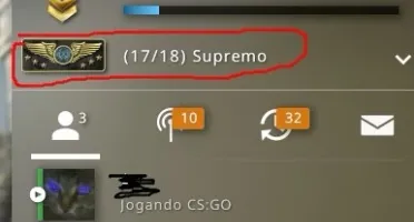 CONTA STEAM 7 ANOS [CS PRIME - AGUIA2 E TODAS AS INSIGNIAS]