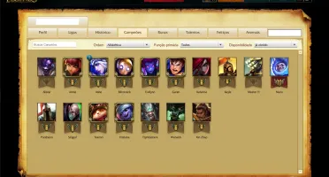 Conta gold ótima smurf