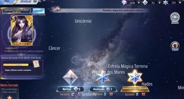 SAINT SEIYA AWAKENING - COM 1550 GEMAS AVANÇADAS E LIVROS