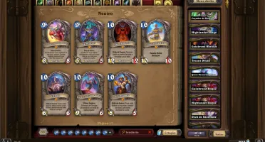 CONTA HEARTHSTONE COM 96 LENDÁRIOS!