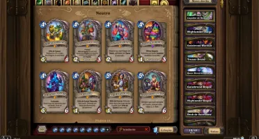 CONTA HEARTHSTONE COM 96 LENDÁRIOS!