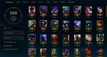 Conta Lol Level 132 // Prata 1 // 15 skin // 63 Campeao