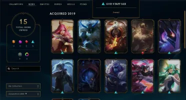 Conta Lol Level 132 // Prata 1 // 15 skin // 63 Campeao