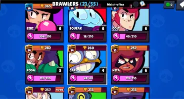 Conta de Brawl stars