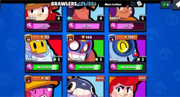 Conta de Brawl stars