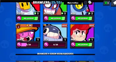 Conta de Brawl stars
