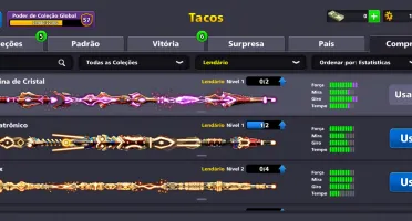 Conta 8ball poll 5 tacos lendário