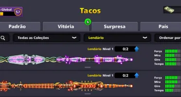 Conta 8ball poll 5 tacos lendário
