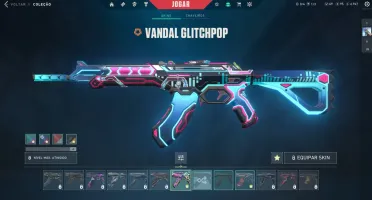[MUITO BARATO] Contas com Skins | Vandal Gaia & Glitchpop