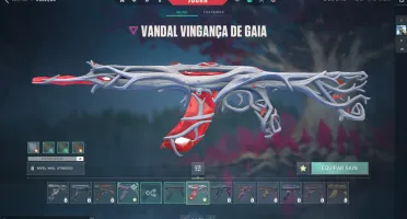 [MUITO BARATO] Contas com Skins | Vandal Gaia & Glitchpop