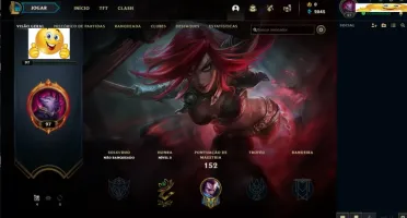 Conta LoL Unranked Lvl 97 com 6 Skins