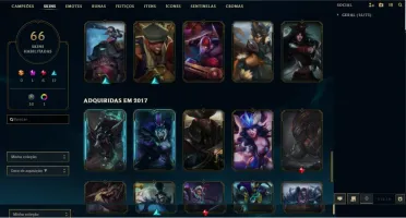 Conta de LoL Ouro 3 (LVL 318)