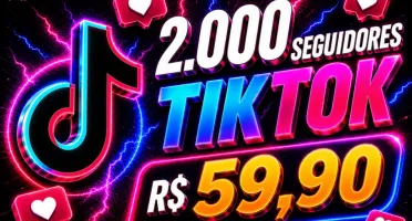 TikTok seguidores (shop) promoção