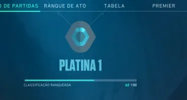 Conta valorant - Plat 1 - Rank De Ato Plat 2 - 1 Skin