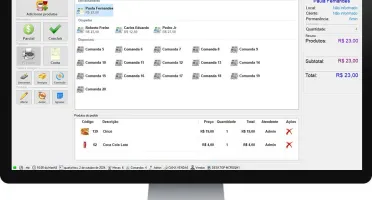 Sistema Com Controle De Mesa, Comanda Mobile E Delivery