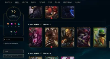Conta Diamante 4 Skin kayle juiza e 10 páginas de runa