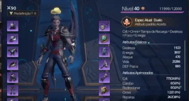 Tarisland | Assassin| Level 40 | Set Todo Roxo