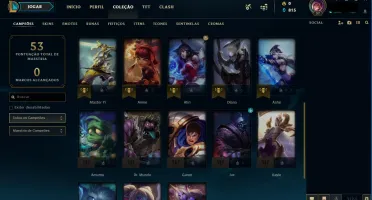 CONTA DE LOL DIAMANTE