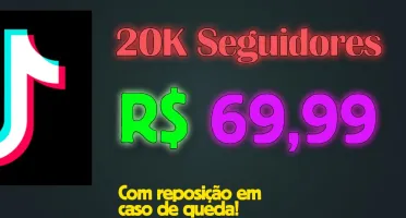 500 Seguidores Tik Tok por R$ 3,99 ! Entrega Rápida e Segura