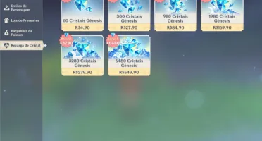 AR57 - 12 CHARS 5* - NAHIDA C1, CYNO, KAZUHA, YELAN, ITTO