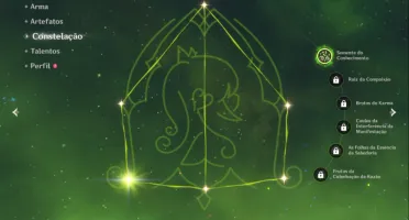 AR57 - 12 CHARS 5* - NAHIDA C1, CYNO, KAZUHA, YELAN, ITTO