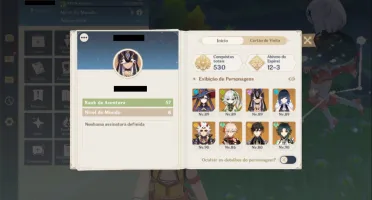 AR57 - 12 CHARS 5* - NAHIDA C1, CYNO, KAZUHA, YELAN, ITTO