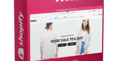 Tema Kalles Shopify Atualizado + Chave de Ativação