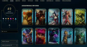 [Entrega Automática] Lol Ferro, 47K Ea, Lvl 30, Upada à mão