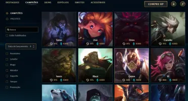 Conta LOL / 101 skins * Unranked * (Antiga D4)