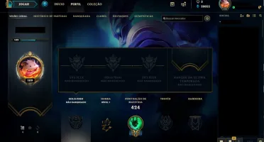Conta LOL / 101 skins * Unranked * (Antiga D4)