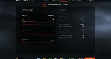 Conta  WarFace Patente 57