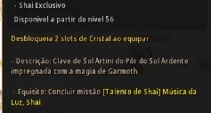 conta BDO com BS PEN +2 artefato kabua (704 GS)
