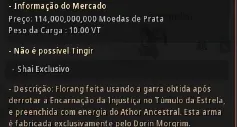 conta BDO com BS PEN +2 artefato kabua (704 GS)