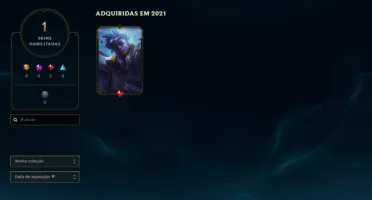 Conta League of Legends Platina 1 (Honra 0)