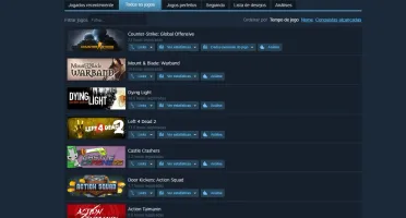 Conta steam com csgo prime + jogos