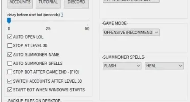 BOT DE UPAR CONTAS LEAGUE OF LEGENDS (LICENÇA VITALÍCIA)