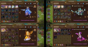 Summoners War Global C1 com Seara Rica Bellenus Gany Chong