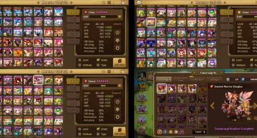 Summoners War Global C1 com Seara Rica Bellenus Gany Chong