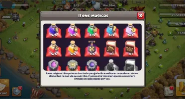 CLASH OF CLANS CV11 FULL ... SÓ COMPRAR E UPAR PARA O 12