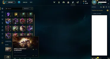 Conta De Lol + Valorant