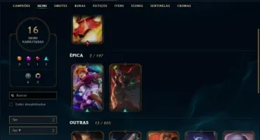 VENDA DE ACC LEAGUE OF LEGENDS, ELO PLATINA III