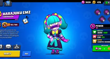 Conta Brawl Stars com a Jacky natalina, no precinho!